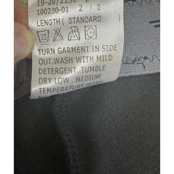 Tuff Rider Lets Ride Womens 38 Pull On Breeches Black Equestrian Knee Patches - Picture 9 of 9